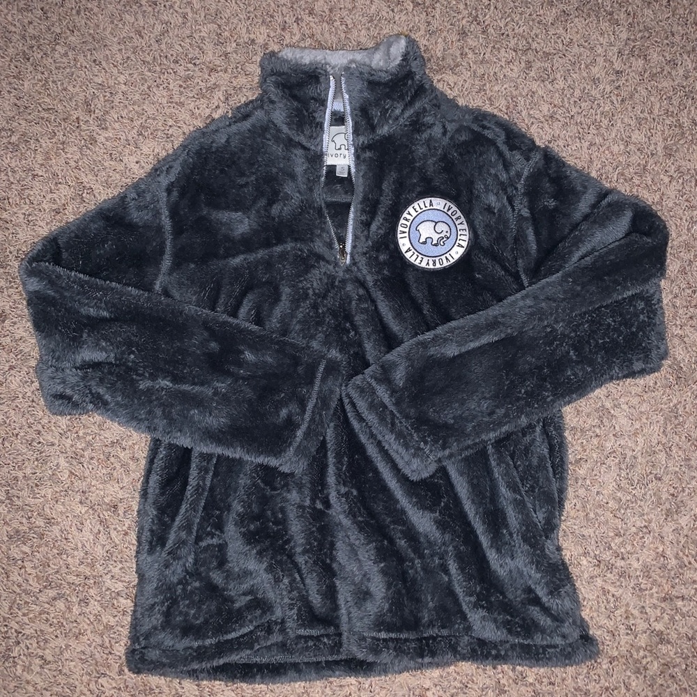 “ivory ella” fluffy pullover